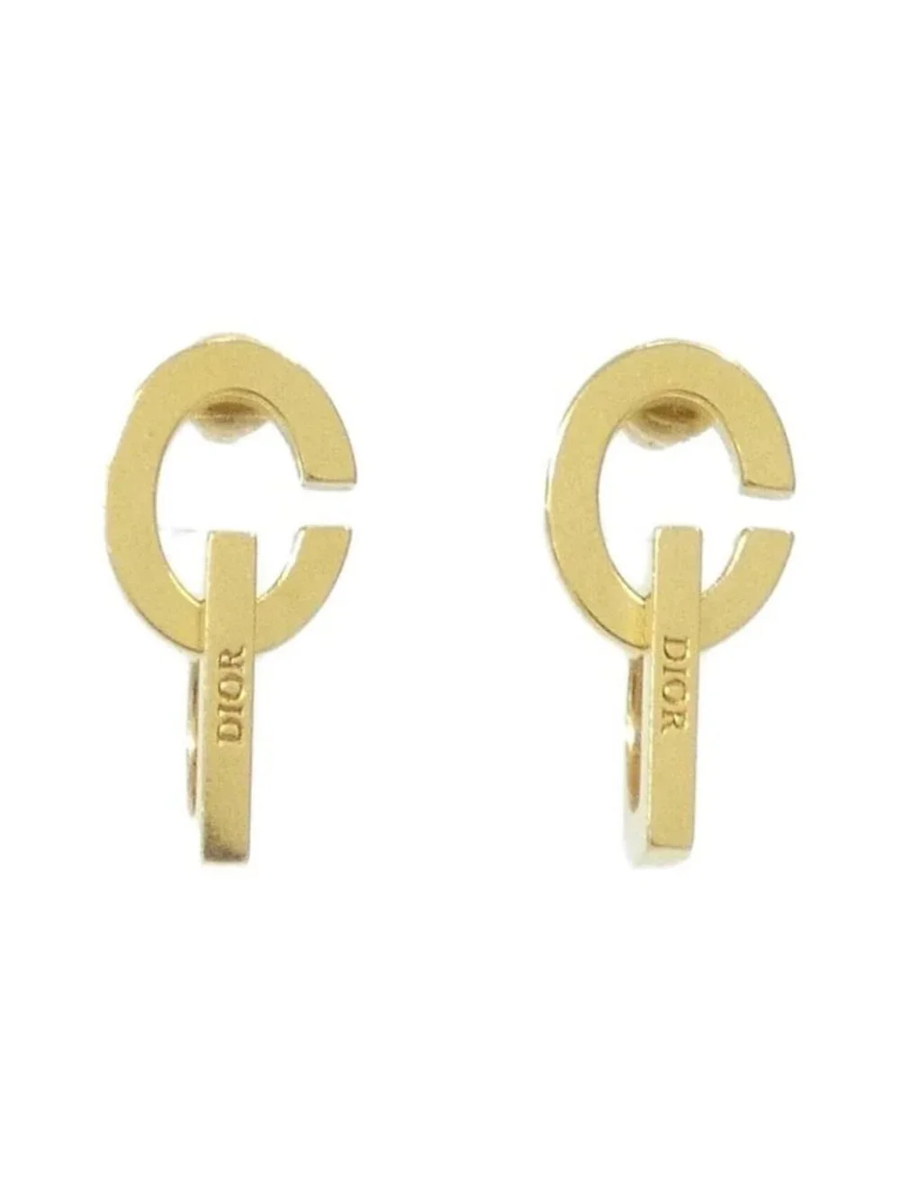 Dior Earrings Gold - Picture 2 of 3